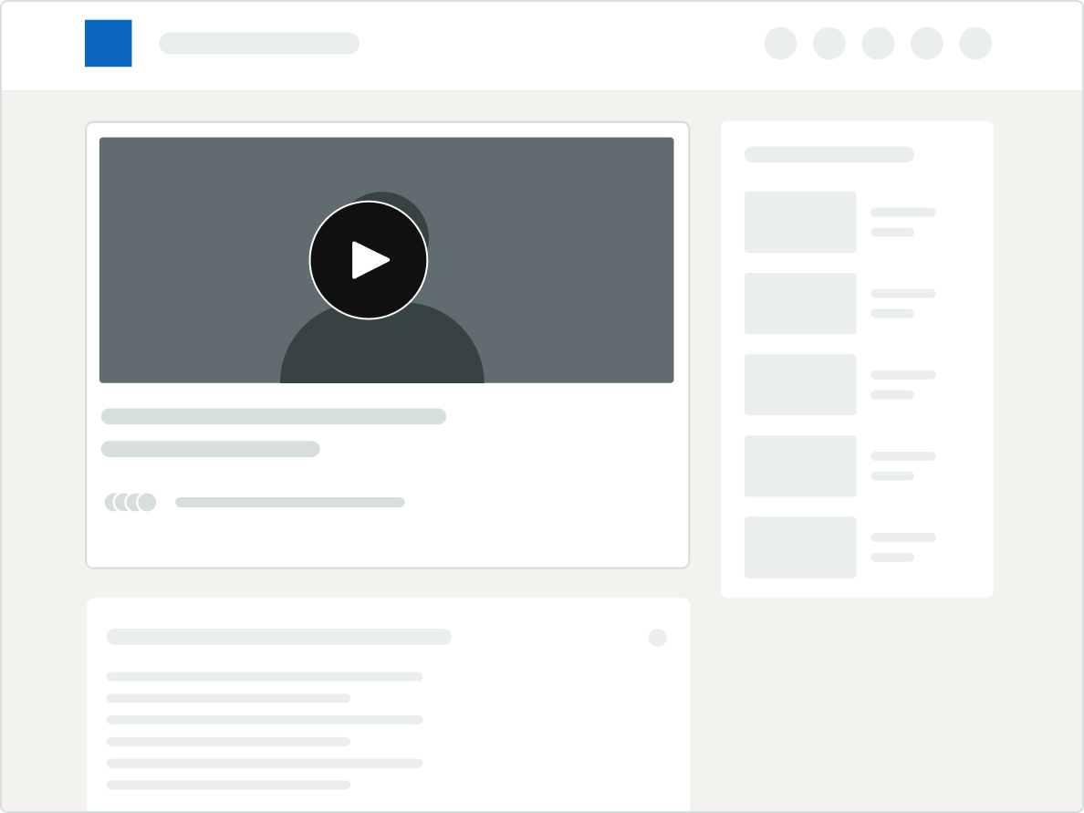A pop-up form for an event registration page with input fields and a blue "Submit" button.