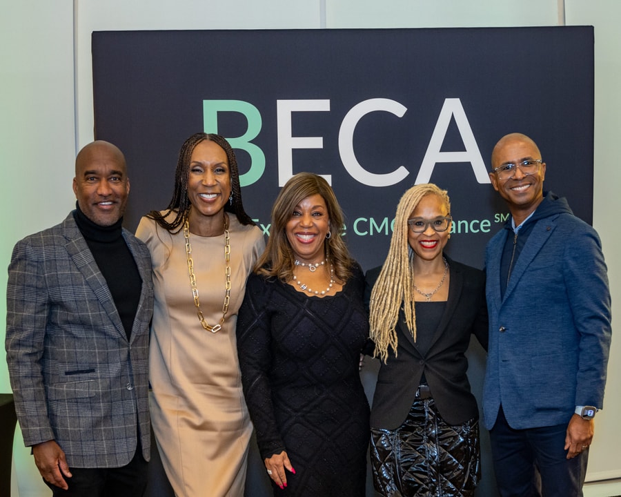 Group photo at BECA event