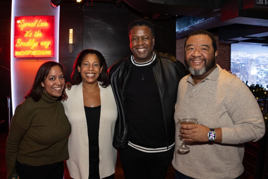 BECA Members gather for a group photo at the Brooklyn Chophouse.
