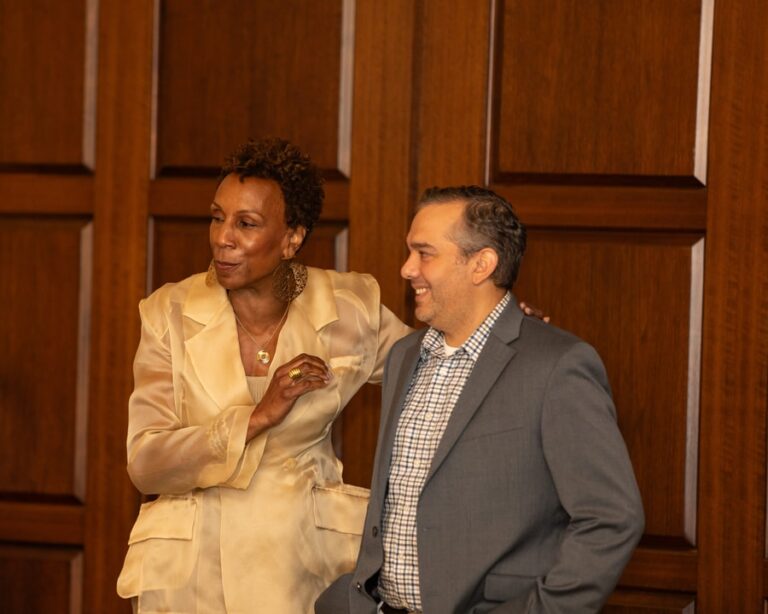 L-R: Jerri DeVard, Michael Mish (CEO, Amp Agency)